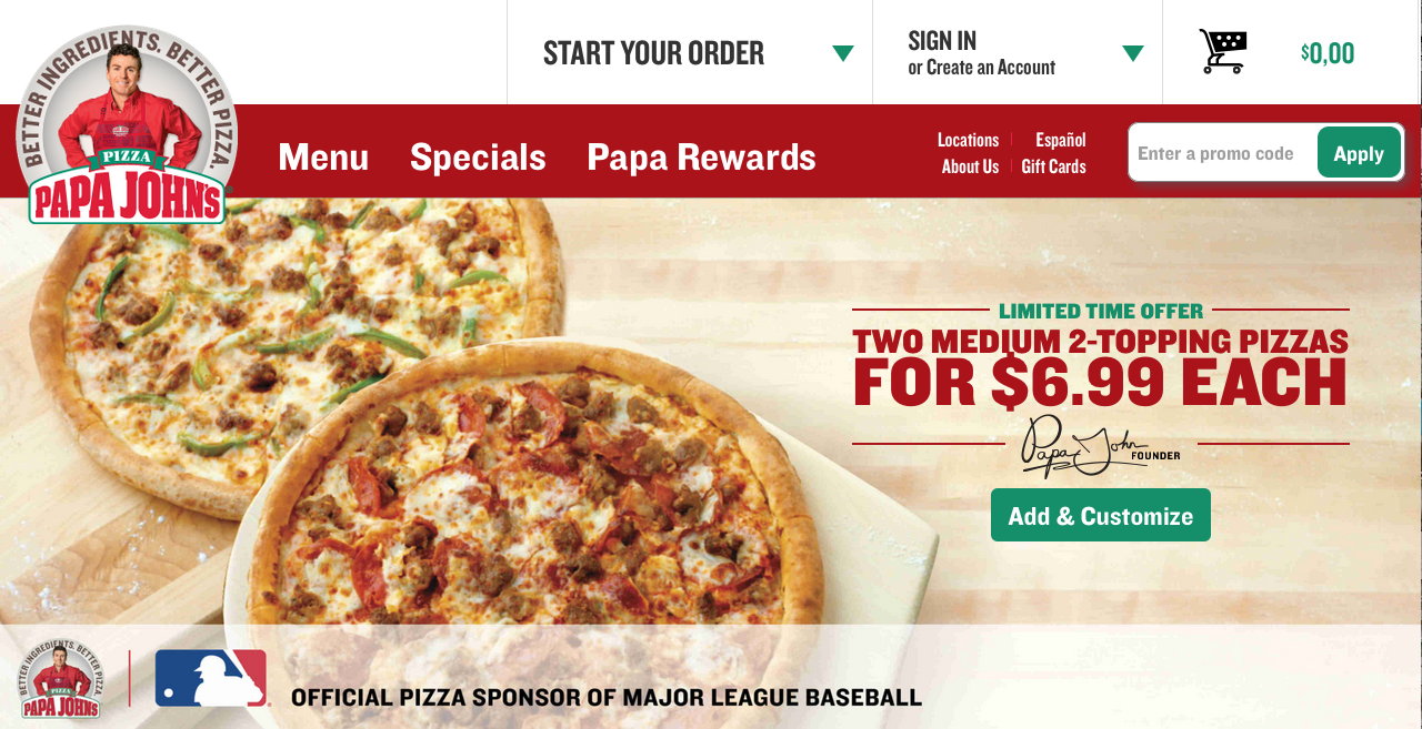 PapaJohnsonline