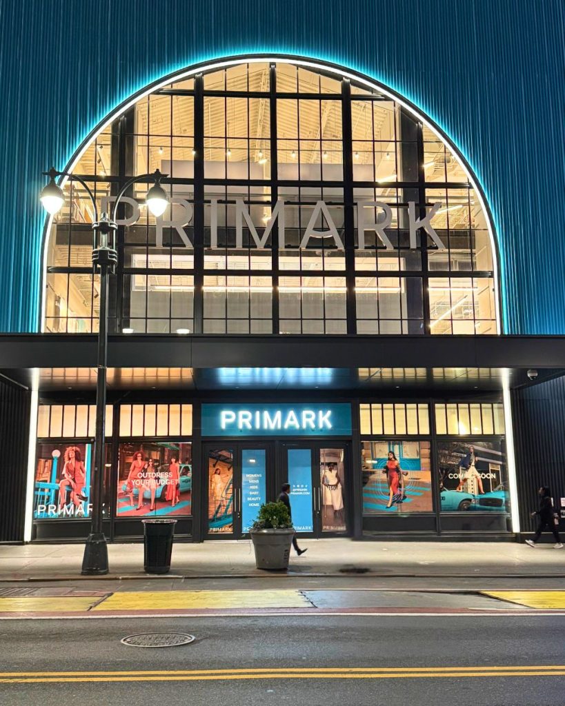 Fachada del primark de la calle 34 de Nueva York.