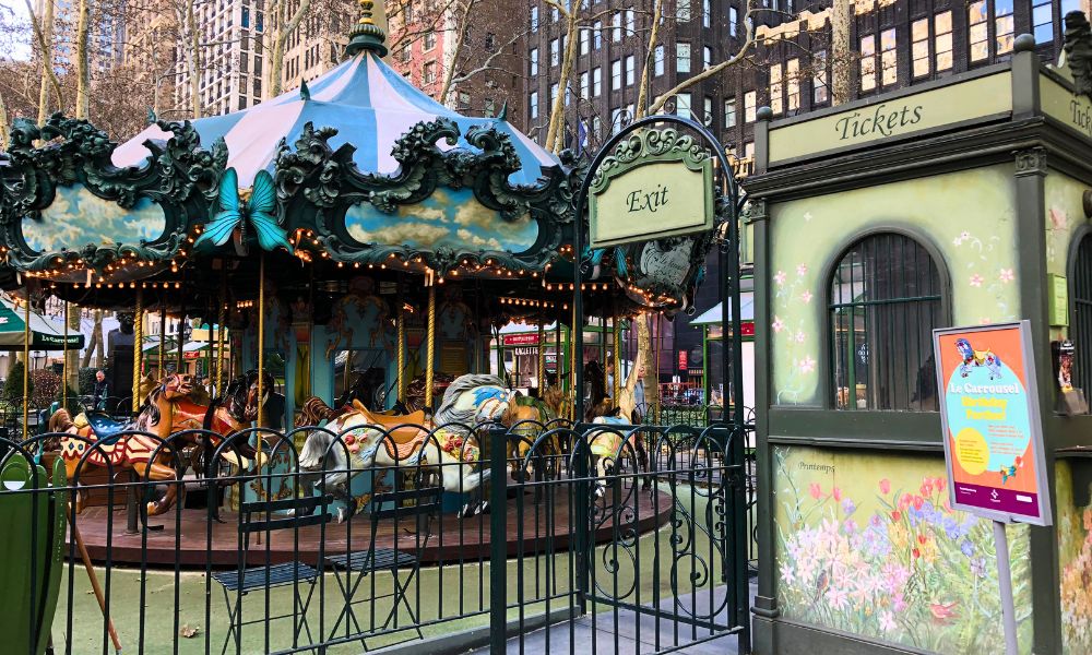 Carrusel del Bryant Park.