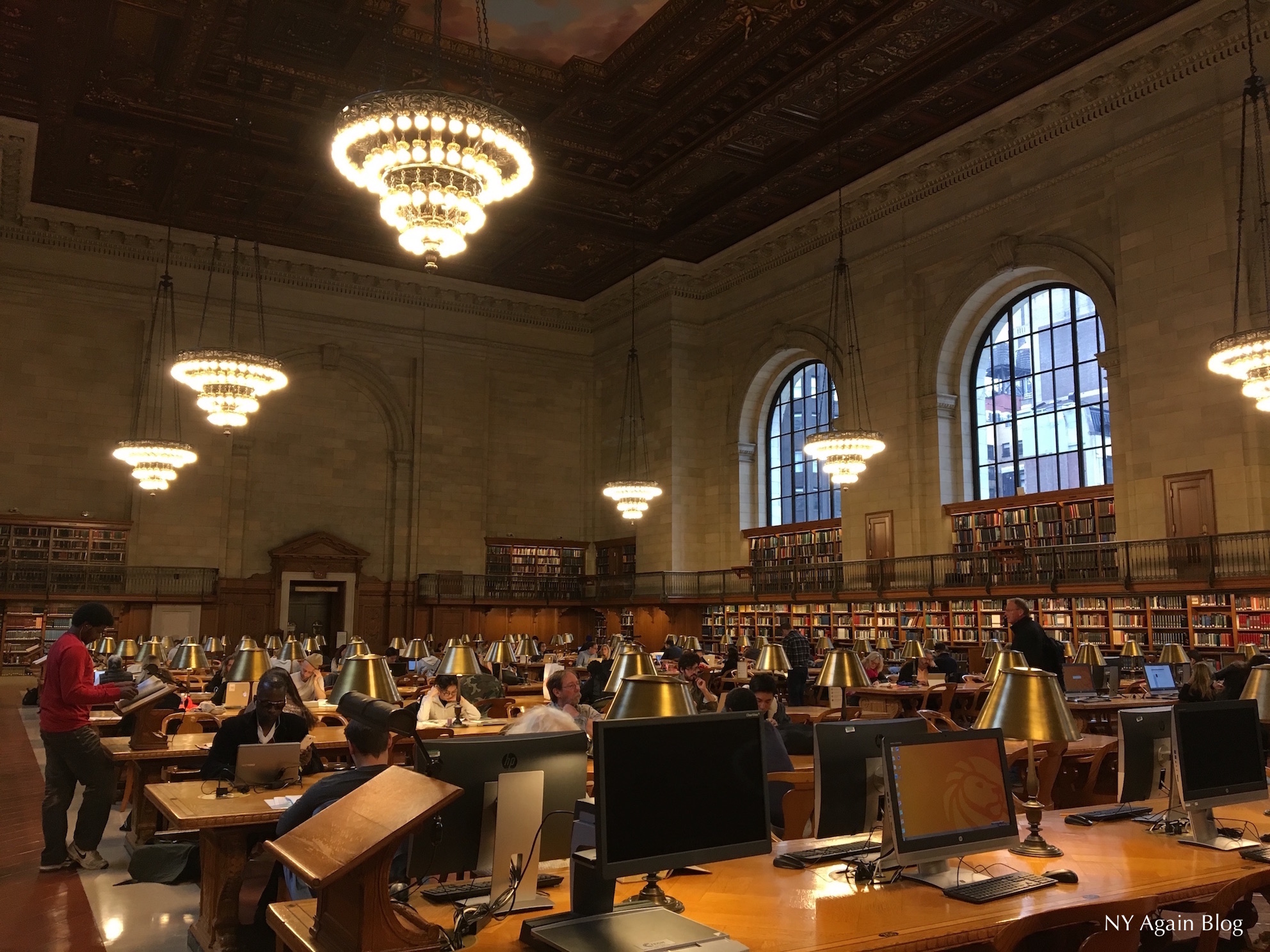 La Biblioteca Pública de Nueva York NY Again