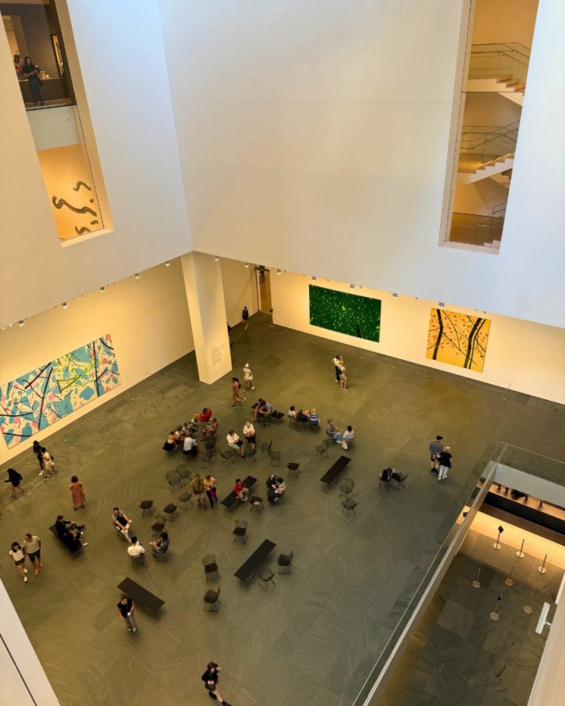 Museo Moma visto desde pisos superiores.