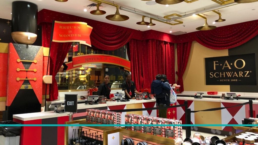 Local de Fao Schwarz en el Rockefeller Center de Nueva York.