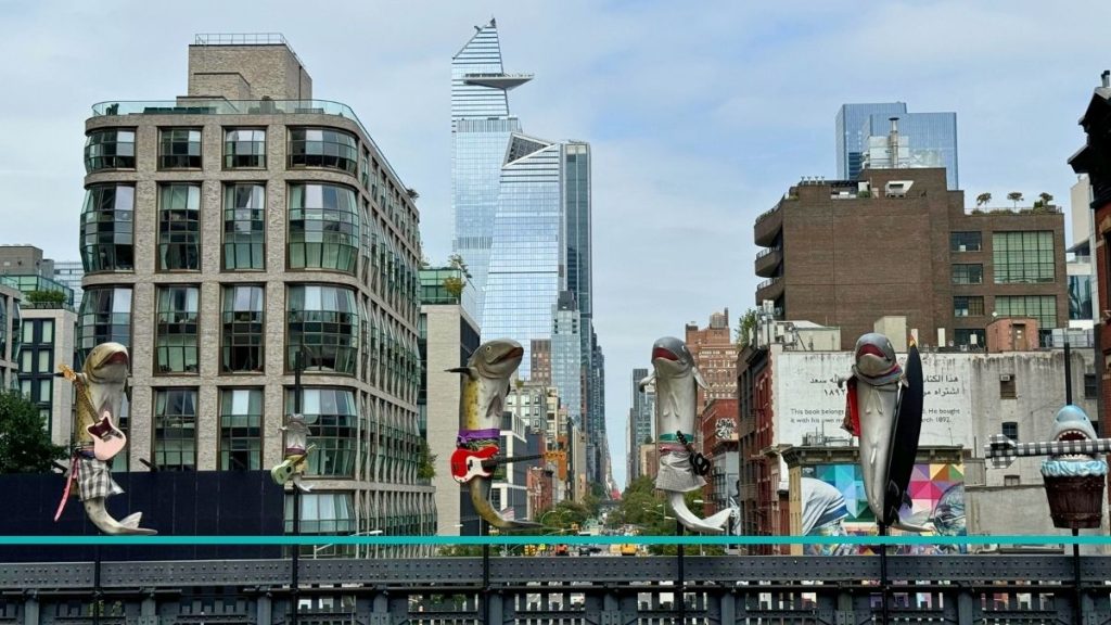 Vista del Edge desde el High Line Park.