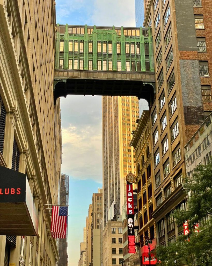 Skyline en la calle 32 de Koreatown en Manhattan
